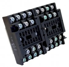 V92BR socket - Screw terminal, wall mount 8 pole