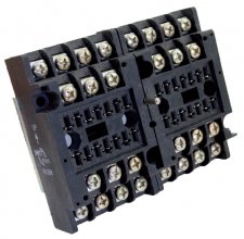 V93BR socket - Screw terminal, rail mount, 8 pole